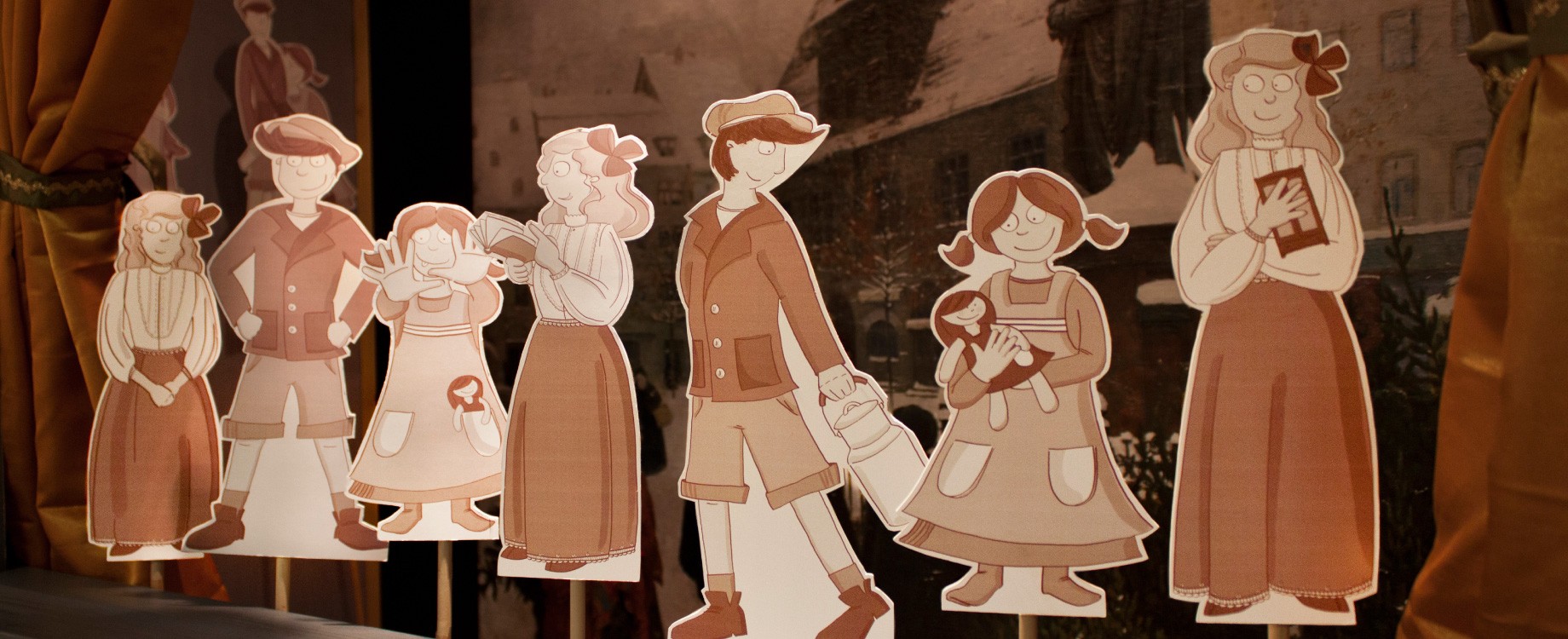 Spielräume. Jenaer Kindheit um 1900 zwischen Norm und Reform · Stabpuppen